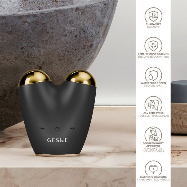 Микротоковый подтягивающий лицо GESKE MicroCurrent Face-Lifter 6в1 gray HB0130 фото