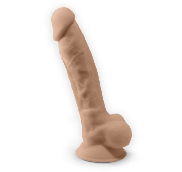 Вибрационный фаллоимитатор с эффектом памяти SilexD Vetus Vibro Flesh + LRS (MODEL 1 size 8in, 20,3 x 4,2 см) SO8213 фото