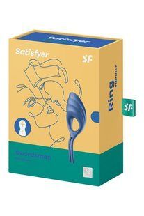 Эрекционное виброкольцо-лассо Satisfyer Swordsman Blue, крепкая фиксация, 10 режимов, мощный мотор SO6281 фото
