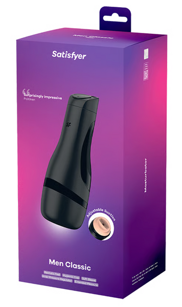 Мастурбатор Men Classic Black Satisfyer (Германия) IG001753 фото