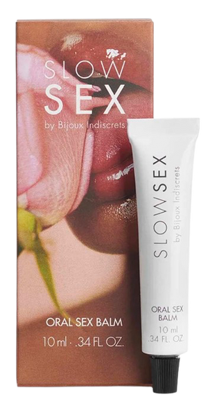 Бальзам для орального сексу ORAL SEX BALM, 10 мл. Slow Sex Bijoux Indiscrets (Іспанія) B0324 фото