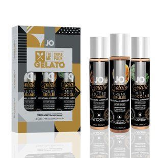 Набір System JO Tri-Me Triple Pack &mdash; Gelato (3&times;30 мл) три різні смаки серії Джелато SO2841 фото