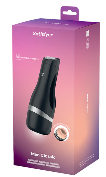Мастурбатор Men Classic Silver Satisfyer (Німеччина) IG001760 фото