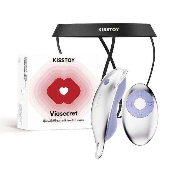 Вибратор в трусики KISSTOY Viosecret, пояс для фиксации и пульт ДУ в комплекте SO9990 фото
