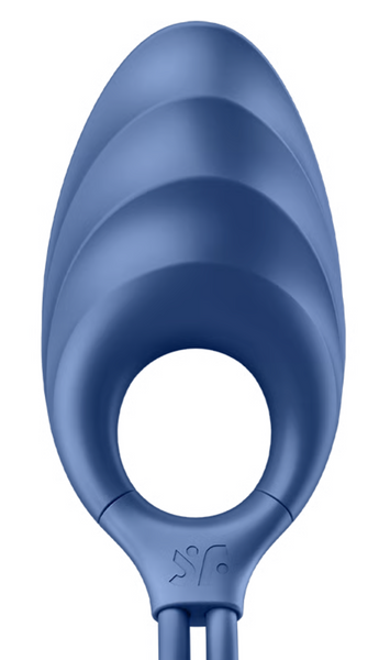 Ерекційне віброкільце-лассо Swordsman колір: синій Satisfyer (Німеччина) IG018409 фото