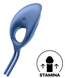 Ерекційне віброкільце-лассо Swordsman колір: синій Satisfyer (Німеччина) IG018409 фото 1