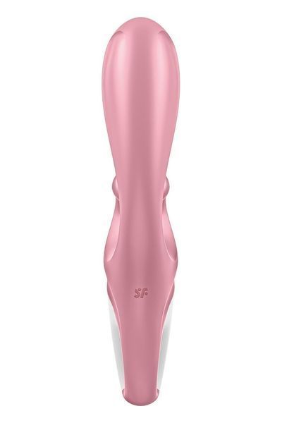 Смарт вибратор-кролик Satisfyer Hug Me Pink, 2 мотора, диаметр 4,2см, широкая клиторальная часть SO6274 фото