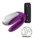 Смарт-вібратор для пар Double Fun колір: фіолетовий Satisfyer (Німеччина) IG002460 фото