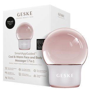 Массажер для лица и тела GESKE Cool&Warm Face and Body Massager 7в1 starlight HB0304 фото