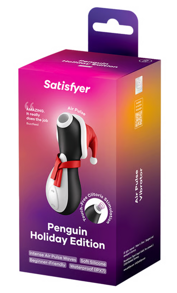 Вакуумный клиторальный стимулятор Penguin Winter Edition Satisfyer (Германия) IG059945 фото