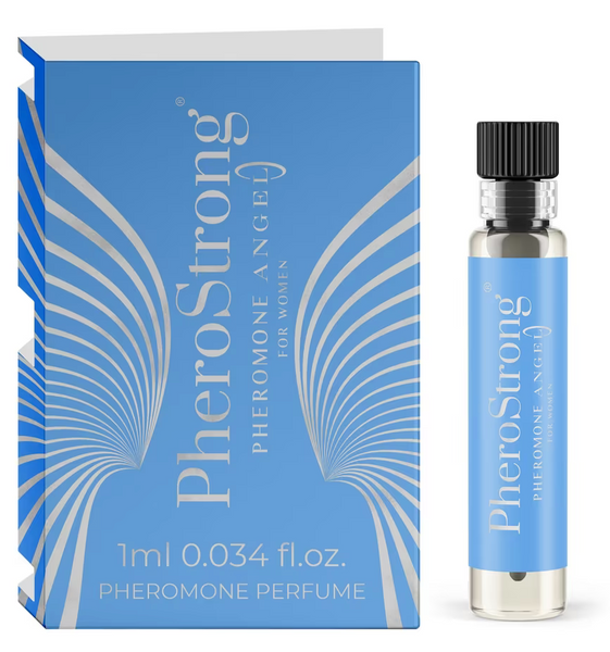 Жіночі парфуми з феромонами PheroStrong Angel For Women (Солодкий деревний, Пробник, 1 мл) LD11 фото