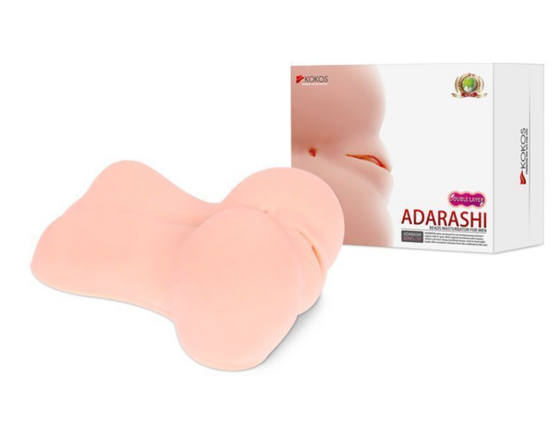 Мастурбатор-вагина двухслойный Kokos Adarashi -1 Double Layer doggy-style SO1252 фото
