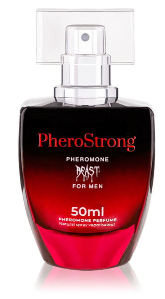 Мужские духи с феромонами PheroStrong Beast For Men (Деревянно-пряный со свежими нотами, 50 мл) LD25 фото