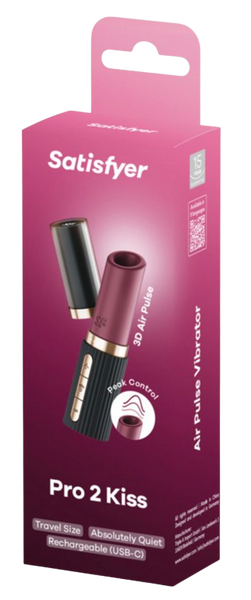 Вакуумный стимулятор клитора Pro 2 Kiss Satisfyer (Германия) IG078601 фото