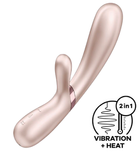 Вибратор-кролик с подогревом Hot Lover цвет: прекрасный Satisfyer (Германия) IG002514 фото