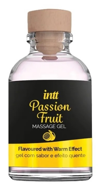 Інтимний масажний гель із соковитим ароматом маракуї INTT Passion Fruit Massage Gel (30 мл) &mdash; тропічний афродизіак та екзотична прелюдія SO4897 фото