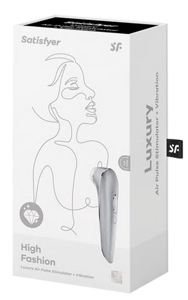 Вакуумний стимулятор клітора Luxury High Fashion Satisfyer (Німеччина) IG016549 фото