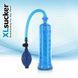Вакуумна помпа XLsucker Penis Pump Blue для члена довжиною до 18см, діаметр до 4см E22147 фото 1