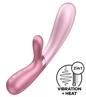 Вибратор-кролик с подогревом Hot Lover цвет: розовый Satisfyer (Германия) IG002538 фото