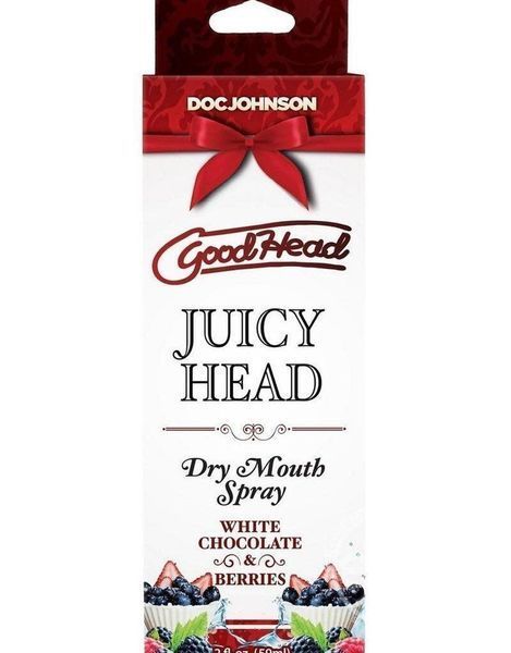 Зволожувальний спрей Doc Johnson Juicy Head White Chocolate Berry - Білий шоколад &mdash; ягоди (59 мл) SO7749 фото