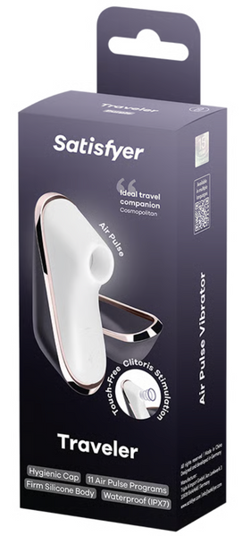 Вакуумний кліторальний стимулятор Traveler Satisfyer (Німеччина) IG015900 фото