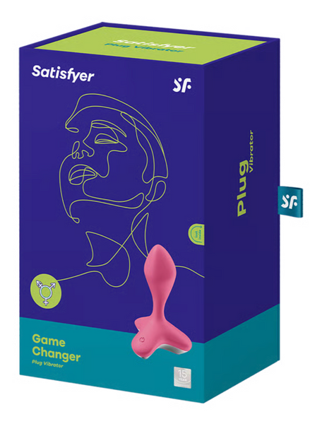 Анальная пробка с вибрацией Game Changer цвет: розовый Satisfyer (Германия) IG006789 фото