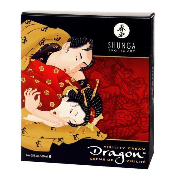 Стимулювальний крем для пар Shunga Dragon Cream (60 мл) &mdash; ефект тепло-холод та поколювання SO2523 фото