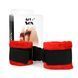 Плюшевые наручники Art of Sex Handcuffs Soft Touch, красные SO8497 фото 3