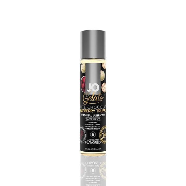 Оральный лубрикант System JO Gelato &ndash; White Chocolate Raspberry Truffle (Малиново-шоколадный трюфель), 30 мл SO3505 фото